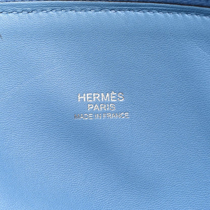 Hermes Taurillon Clemence Bolide 31 Bleu Paradis 6 of 10