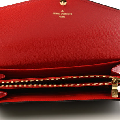 Louis Vuitton Monogram Sarah Wallet NM Coquelicot 5 of 8