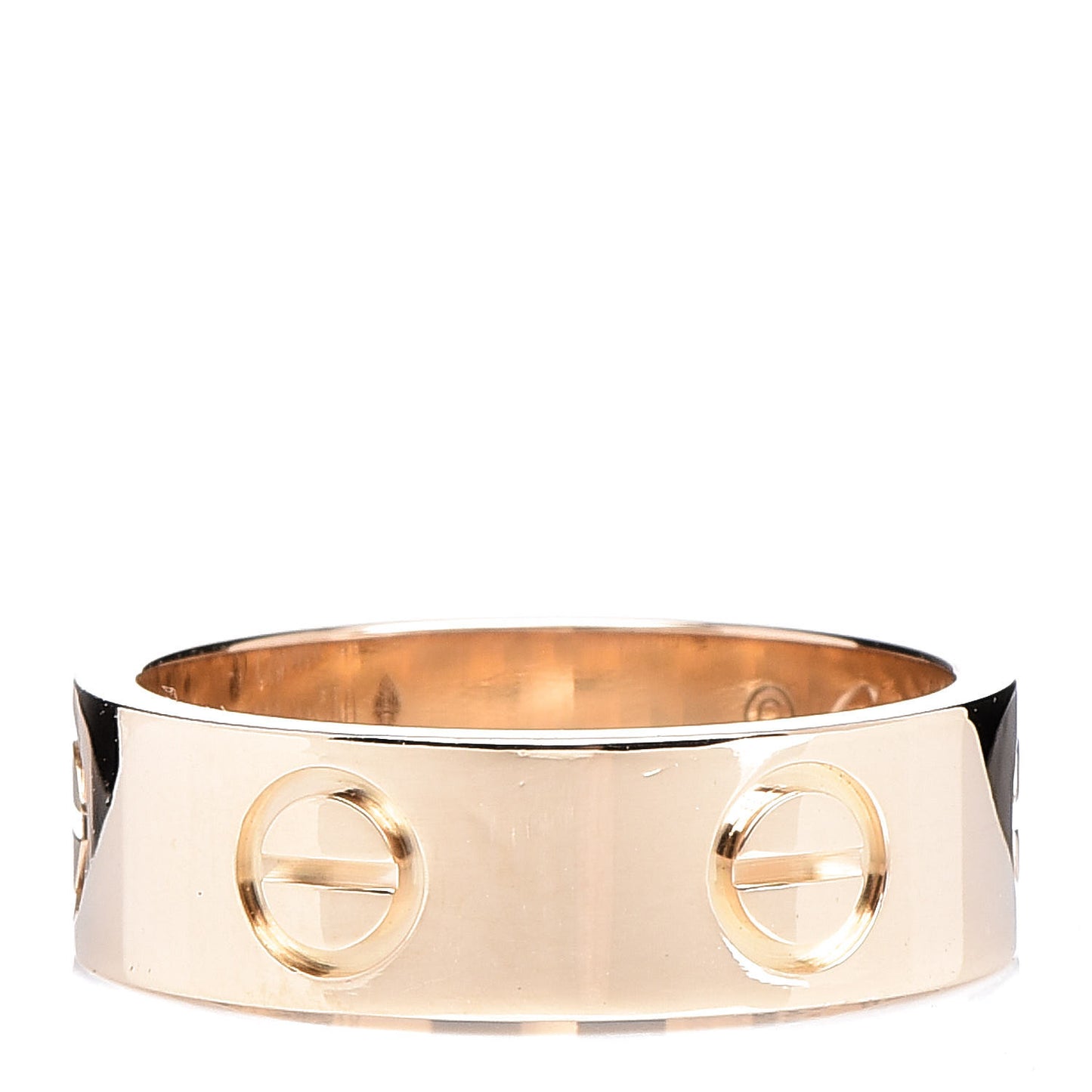 18K Yellow Gold 5.5mm LOVE Ring 49 4.75