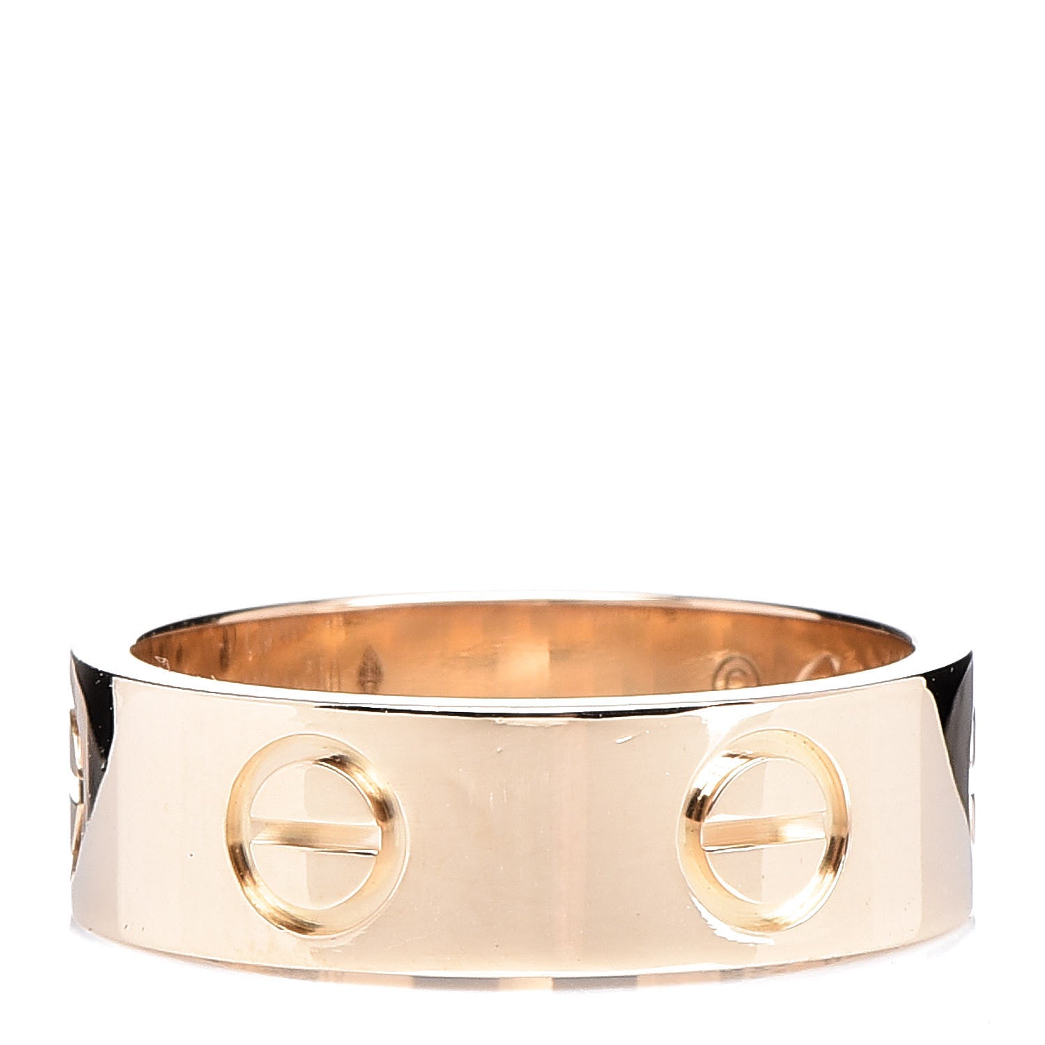 Cartier 18K Yellow Gold 5.5mm LOVE Ring 49 4.75 1 of 5