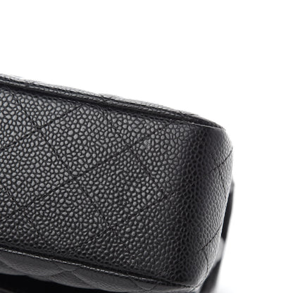 Chanel Caviar Quilted Medium Double Flap Black 8 of 15
