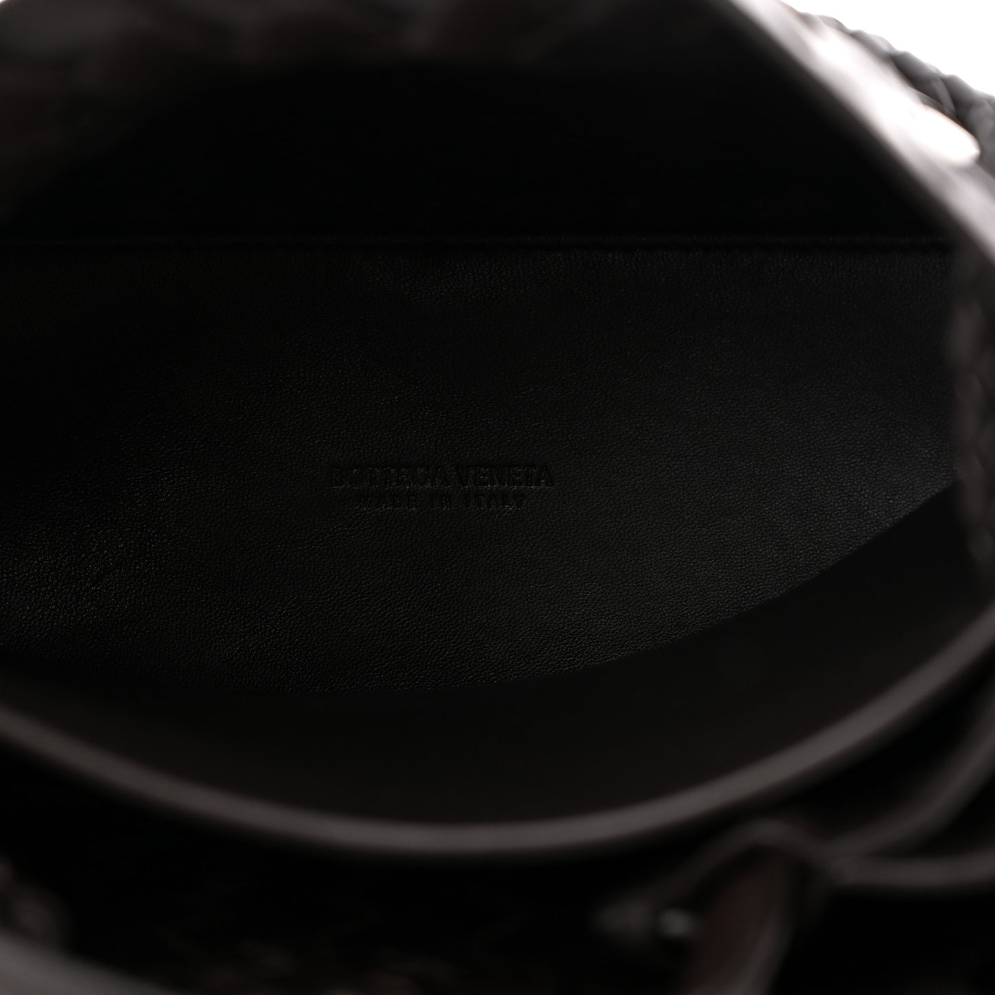 Nappa Intrecciato Small Andiamo Shoulder Bag Fondant