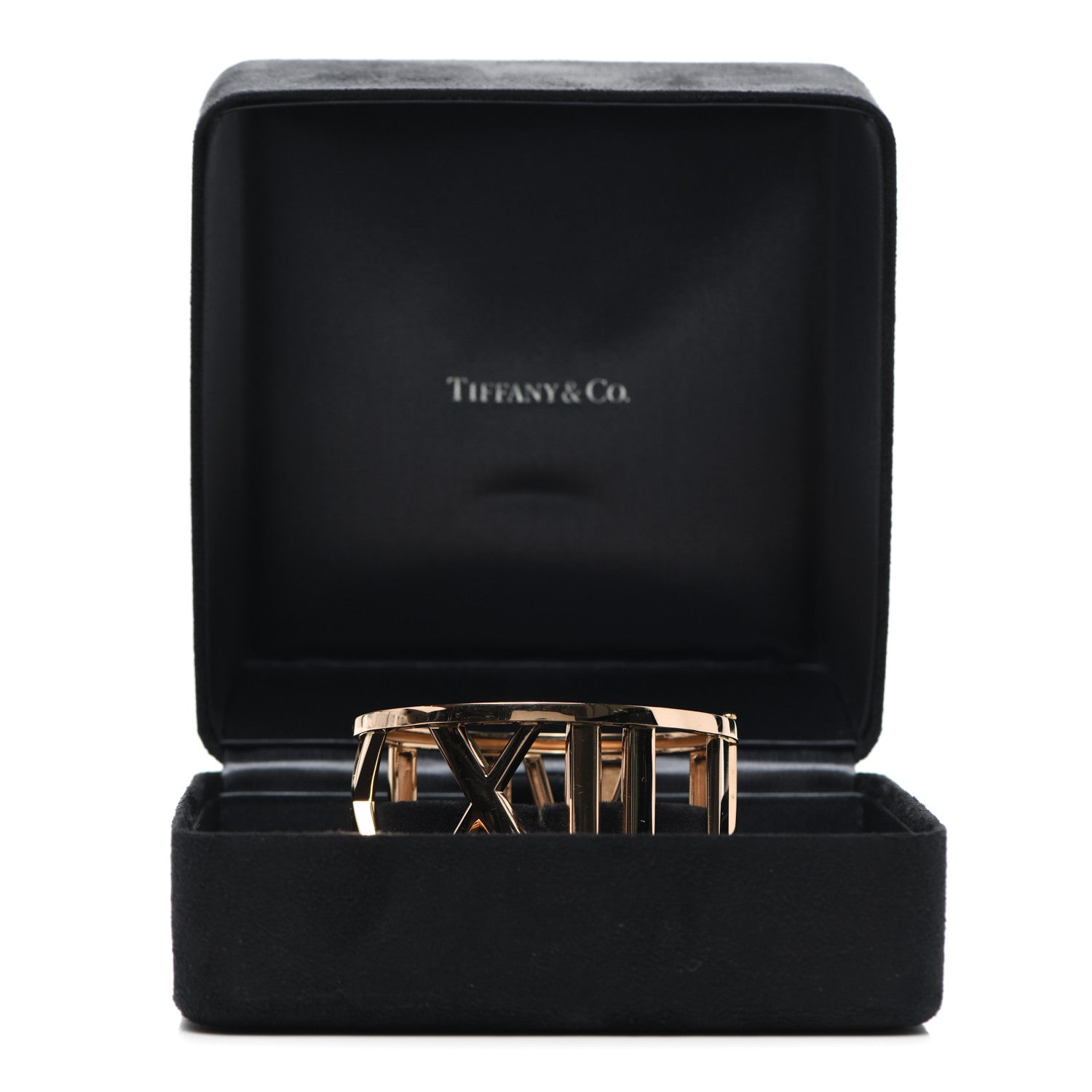 Tiffany 18K Rose Gold Wide Atlas Bangle 5 of 5