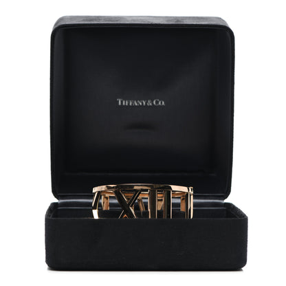Tiffany 18K Rose Gold Wide Atlas Bangle 5 of 5