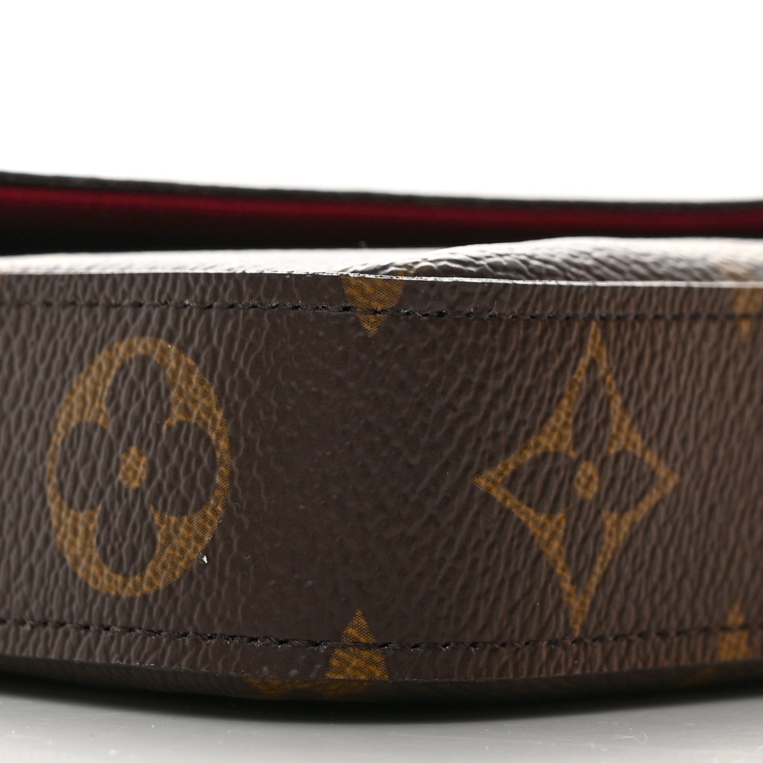 Louis Vuitton Monogram Pochette Felicie Chain Wallet Fuchsia 9 of 11