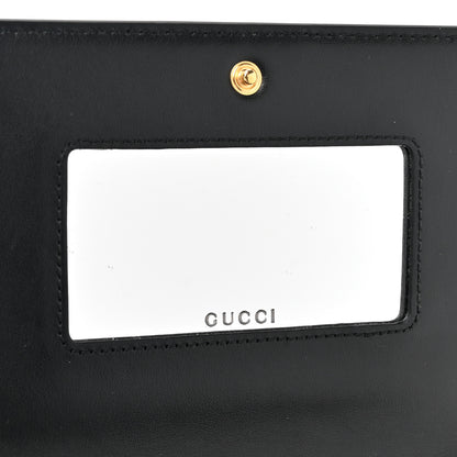 Gucci Calfskin GG Matelasse Chain Wallet Black 8 of 12