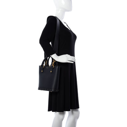 Christian Dior Smooth Calfskin Studded DiorAvenue Small Bag Navy 3 of 20