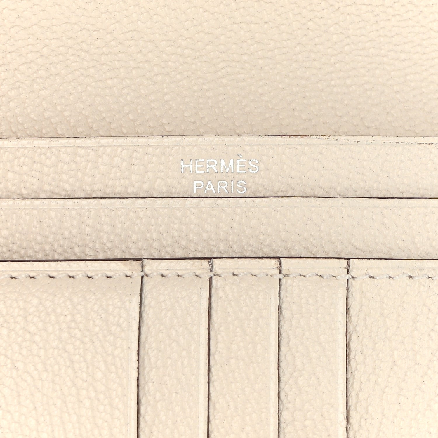 Hermes Chevre Mysore Bearn Compact Wallet Nata 6 of 9
