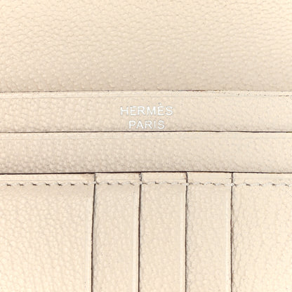 Hermes Chevre Mysore Bearn Compact Wallet Nata 6 of 9