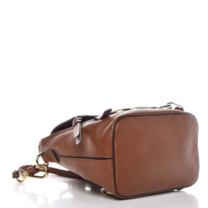 Chloe Suede Calfskin Mini Faye Backpack Tan 4 of 8