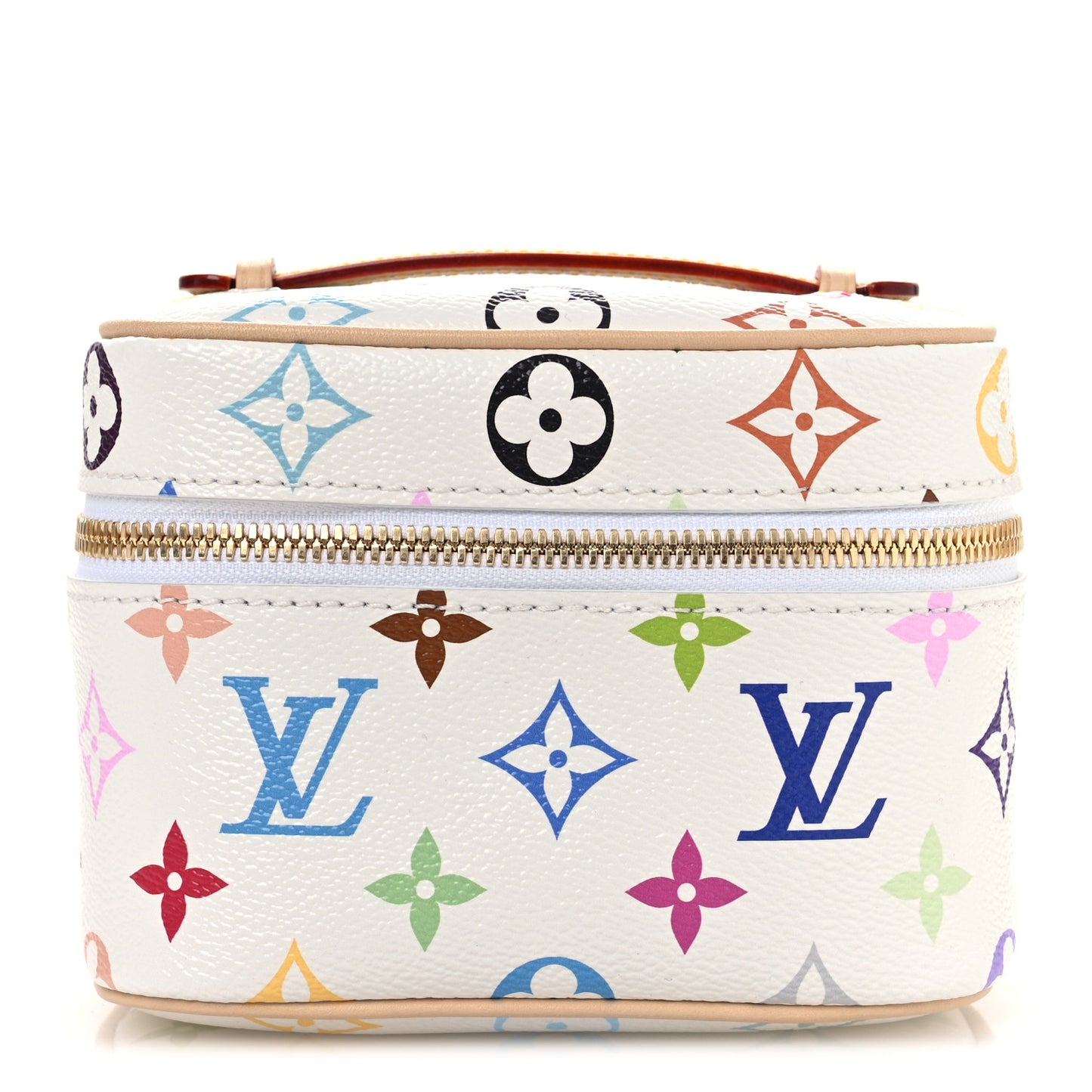 LV X TM Monogram Multicolor Nice Mini White