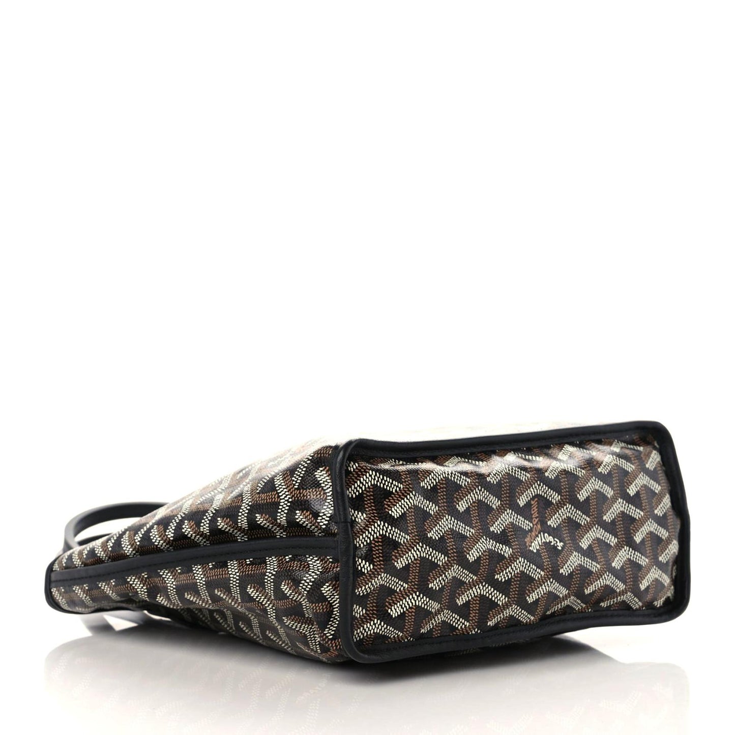 Goyardine Reversible Mini Anjou Black