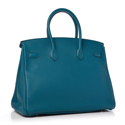 Hermes Togo Birkin 35 Cobalt 3 of 9