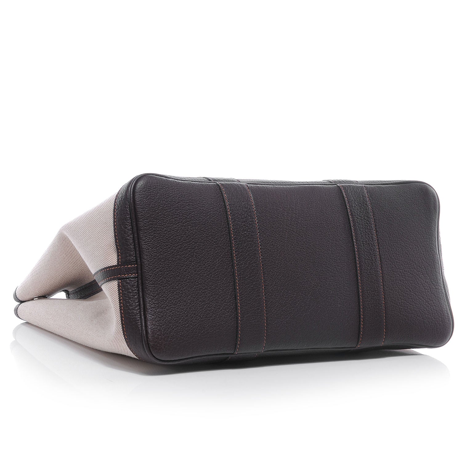 Hermes Toile Leather Garden Party MM Tote Ebene 4 of 9