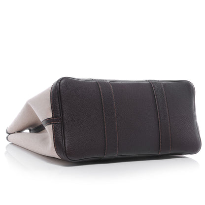 Hermes Toile Leather Garden Party MM Tote Ebene 4 of 9