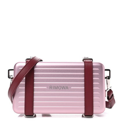 Christian Dior X RIMOWA Aluminum Personal Clutch On Strap Rose 1 of 4