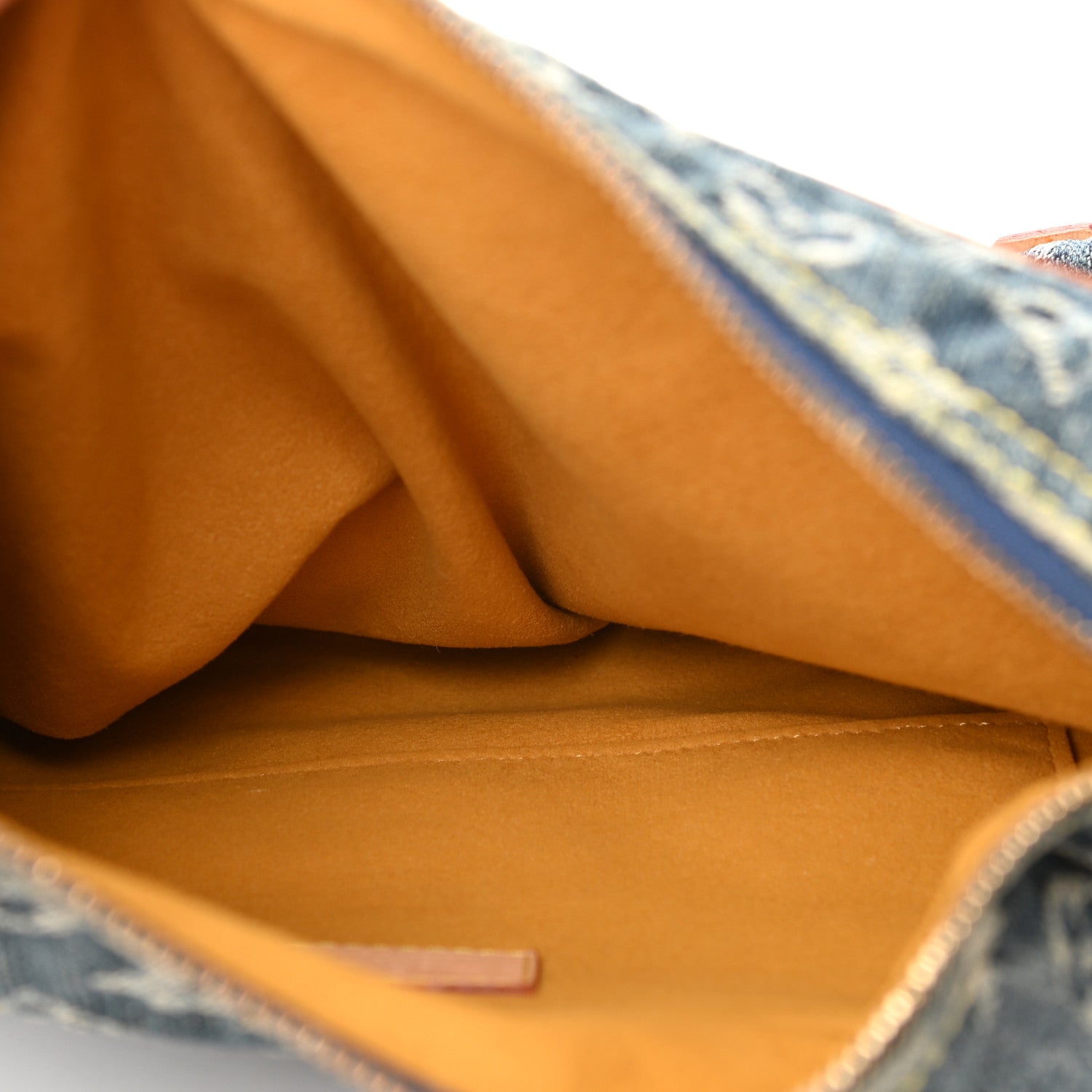 Louis Vuitton Monogram Denim Baggy PM Blue 5 of 12