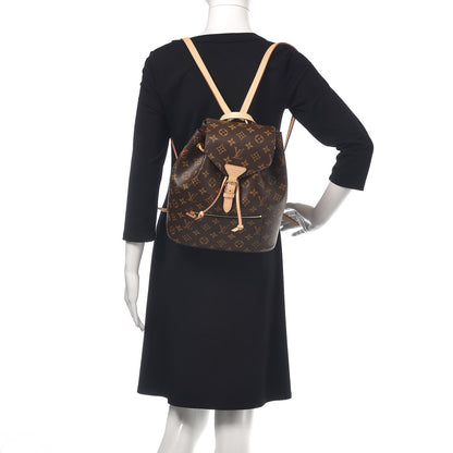Louis Vuitton Monogram Montsouris NM Backpack 2 of 10