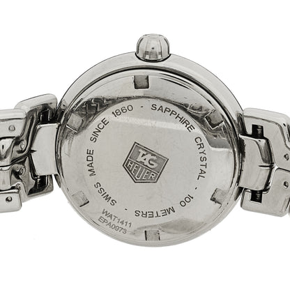Tag Heuer Stainless Steel Diamond 29mm Link Lady Quartz Watch Silver WAT1411 4 of 4