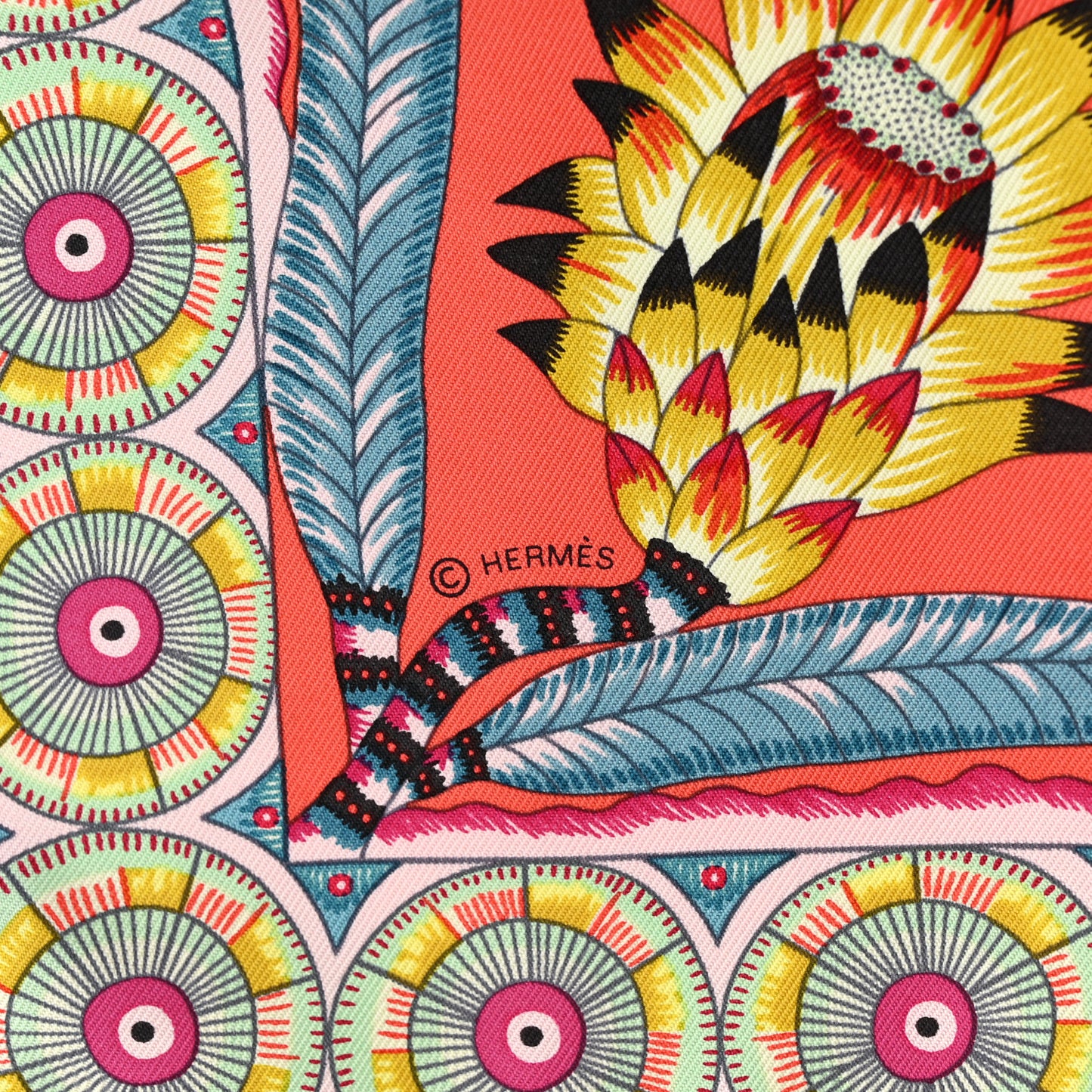 Silk Savana Dance Scarf 70