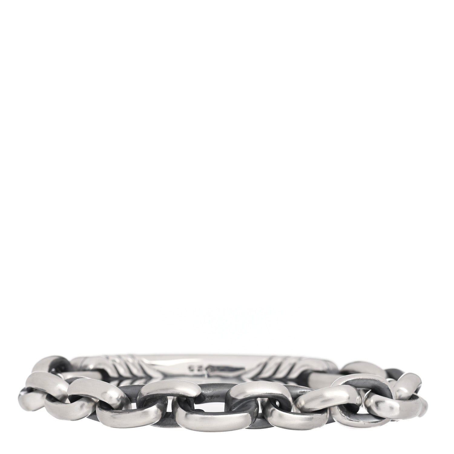 David Yurman Sterling Silver Streamline ID Bracelet 3 of 4