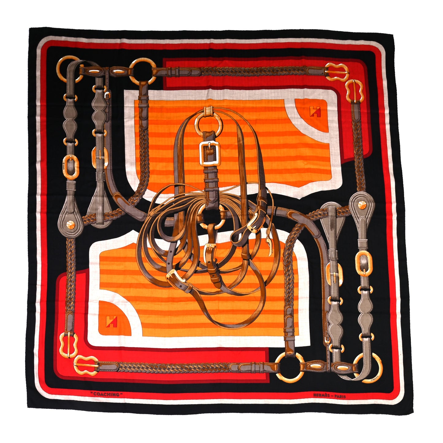 Cashmere Silk Coaching Shawl 140
