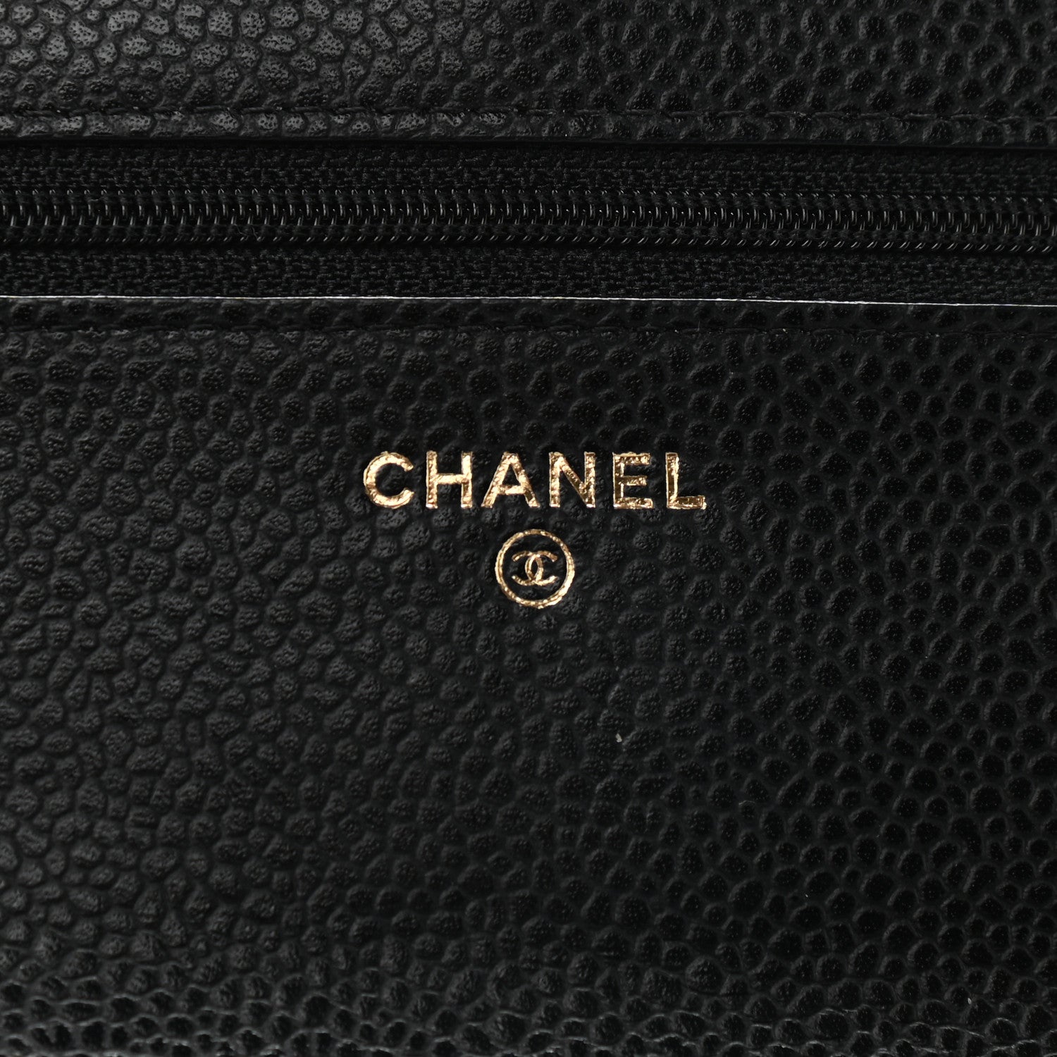 Chanel Caviar Quilted Wallet On Chain WOC Black 6 of 10