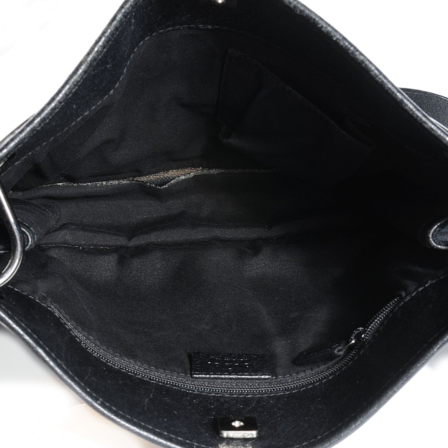 Gucci Monogram Eclipse Messenger Bag Black 5 of 8