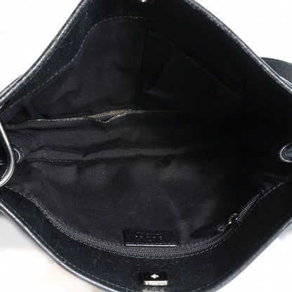 Gucci Monogram Eclipse Messenger Bag Black 5 of 8