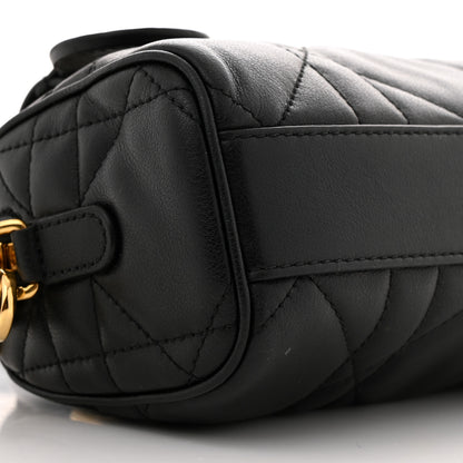 Christian Dior Calfskin Macrocannage Nano Groove 17 Bag Black 9 of 11