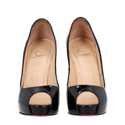 Christian Louboutin Patent Very Prive 120 Pumps 39 Black 3 of 10