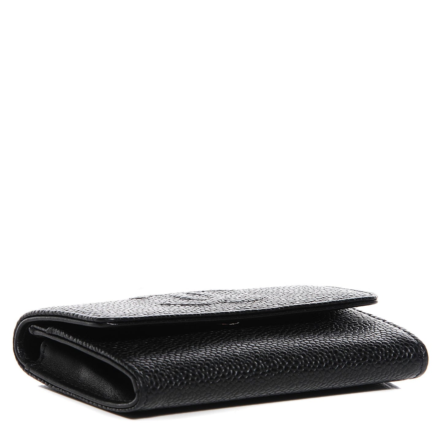 Caviar Timeless CC Flap Card Holder Black