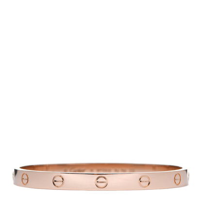 Cartier 18K Pink Gold LOVE Bracelet 18 1 of 6