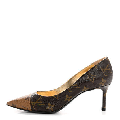 Louis Vuitton Reverse Monogram Cherie Pumps 35 1 of 11