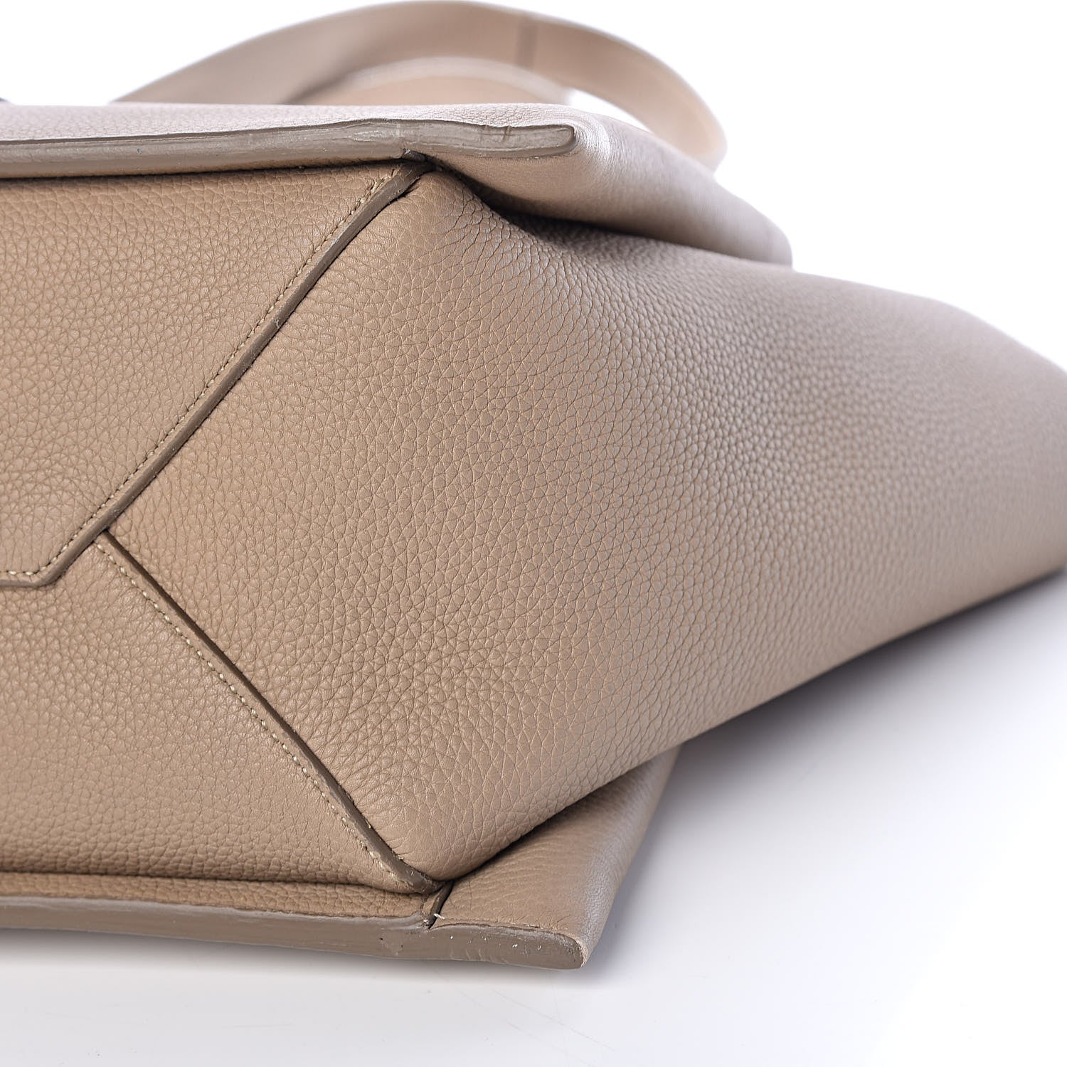 Celine Baby Grained Calfskin Small Tri-Fold Bag Light Taupe 14 of 14