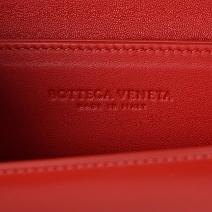 Bottega Veneta Spazzolato Calfskin Mini Classic BV Bag Bright Red 6 of 8