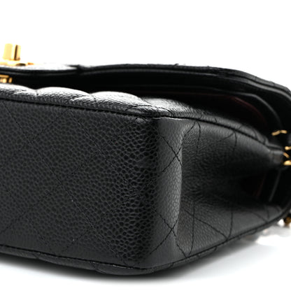 Chanel Caviar Quilted Small Double Flap Black 10 of 11