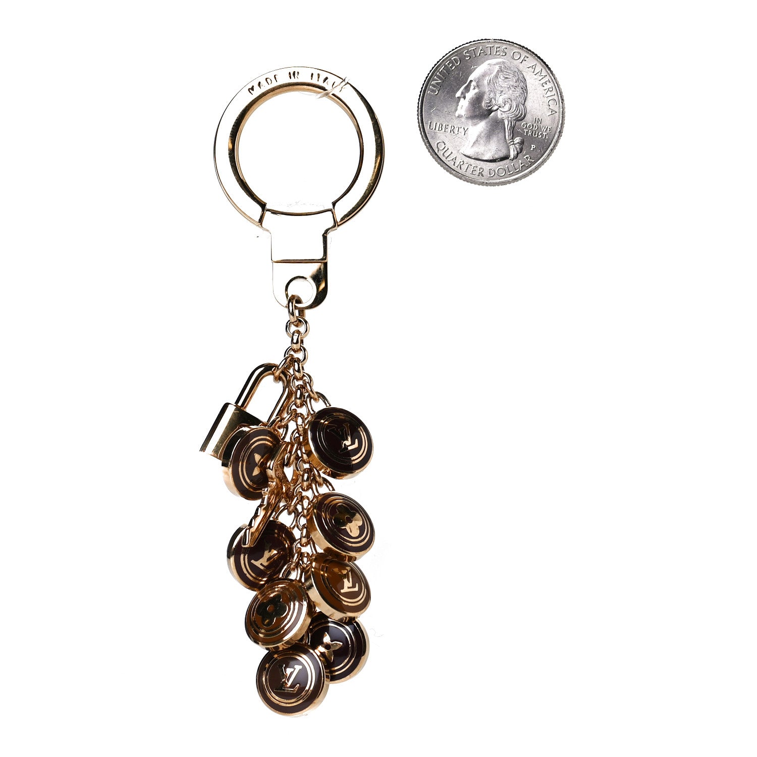 Louis Vuitton Pastilles Bag Charm Brown 2 of 4