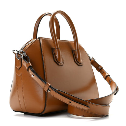 Givenchy Shiny Lord Calfskin Mini Antigona Camel 2 of 8