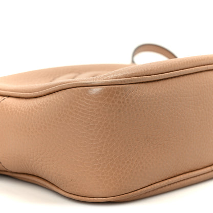 Gucci Pebbled Calfskin Small Soho Disco Bag Rose Beige 10 of 11