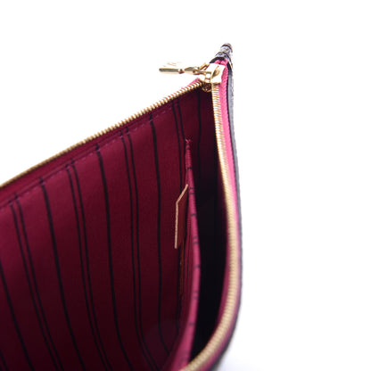 Louis Vuitton Monogram Neverfull MM GM Pochette Pivoine 7 of 12