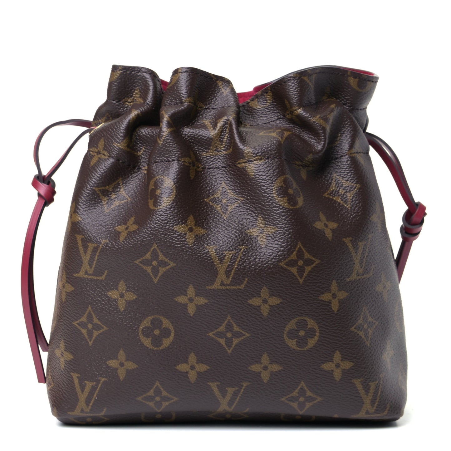 Monogram Pouch Noe Fuchsia