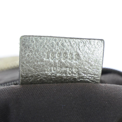 Gucci Monogram D Gold Hobo Metallic 11 of 14