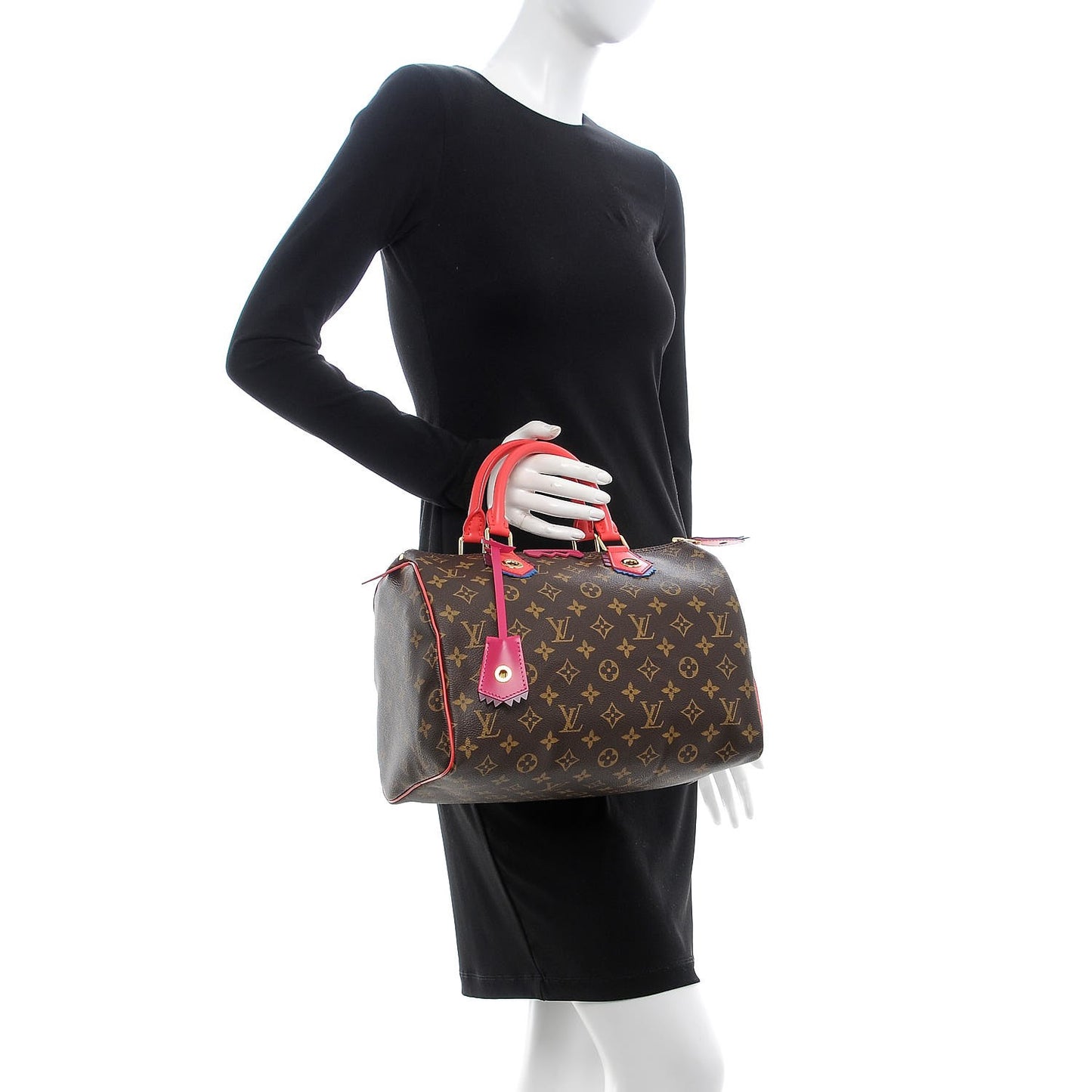 Monogram Totem Speedy 30 Flamingo