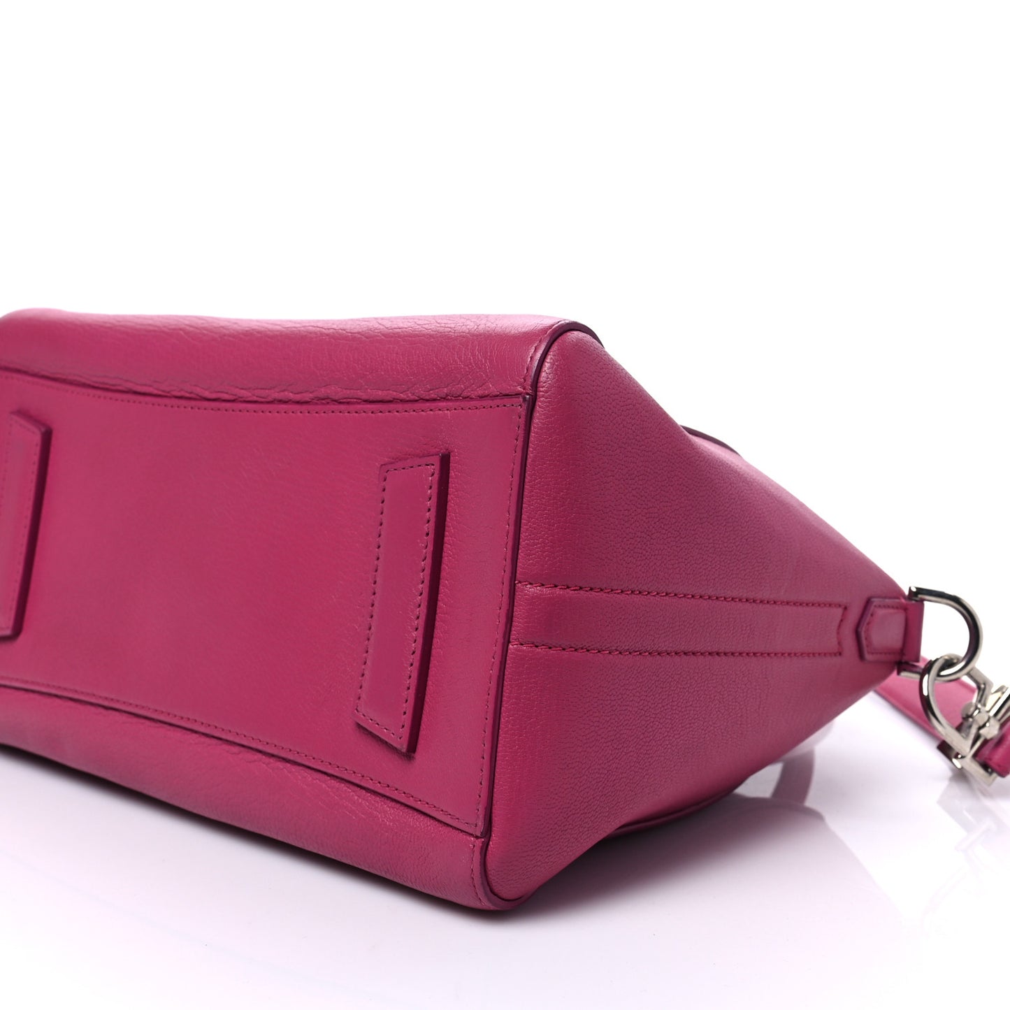 Sugar Goatskin Small Antigona Fuchsia