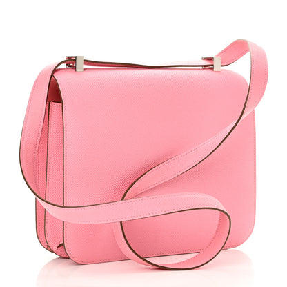Hermes Epsom Constance 24 Rose Confetti 3 of 20
