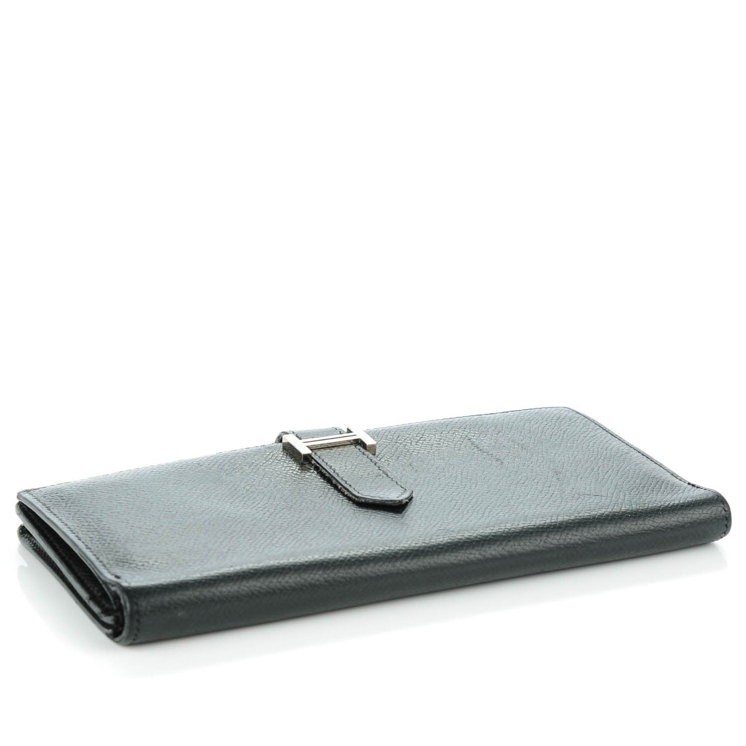 Hermes Epsom Bearn Gusset Wallet Black 4 of 8