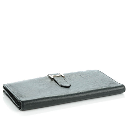 Hermes Epsom Bearn Gusset Wallet Black 4 of 8