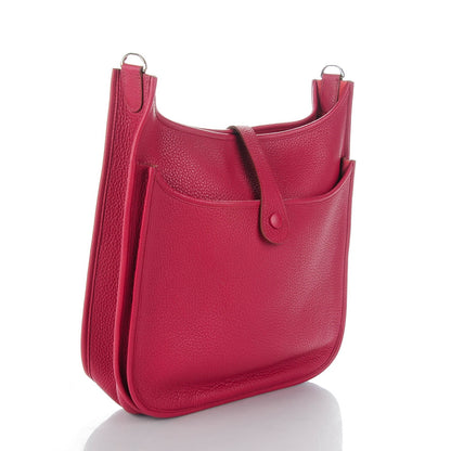 Hermes Taurillon Clemence Evelyne III GM Rubis 3 of 7