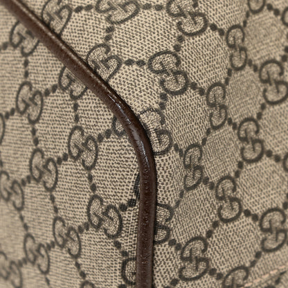 Gucci GG Supreme Monogram Web Neo Vintage Tote Beige New Acero Crop 11 of 15